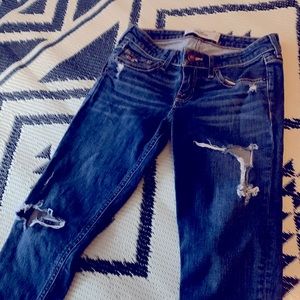Hollister distressed jeans
